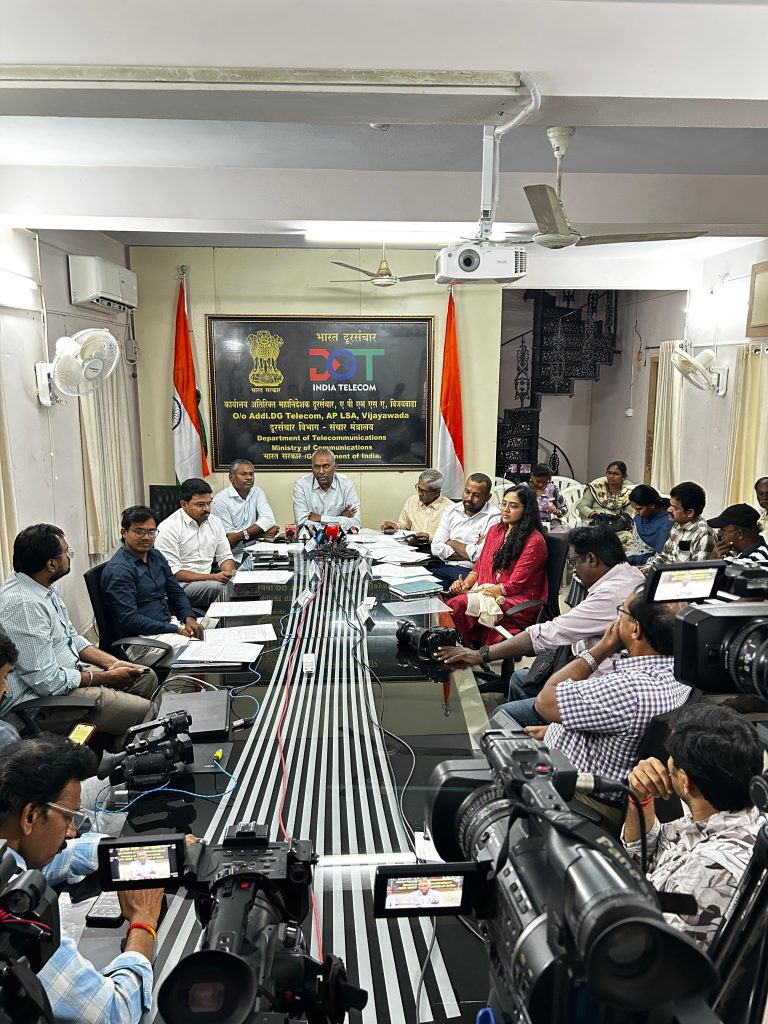 press briefing was conducted regarding the citizen-centric initiatives of the Department of Telecommunications --1