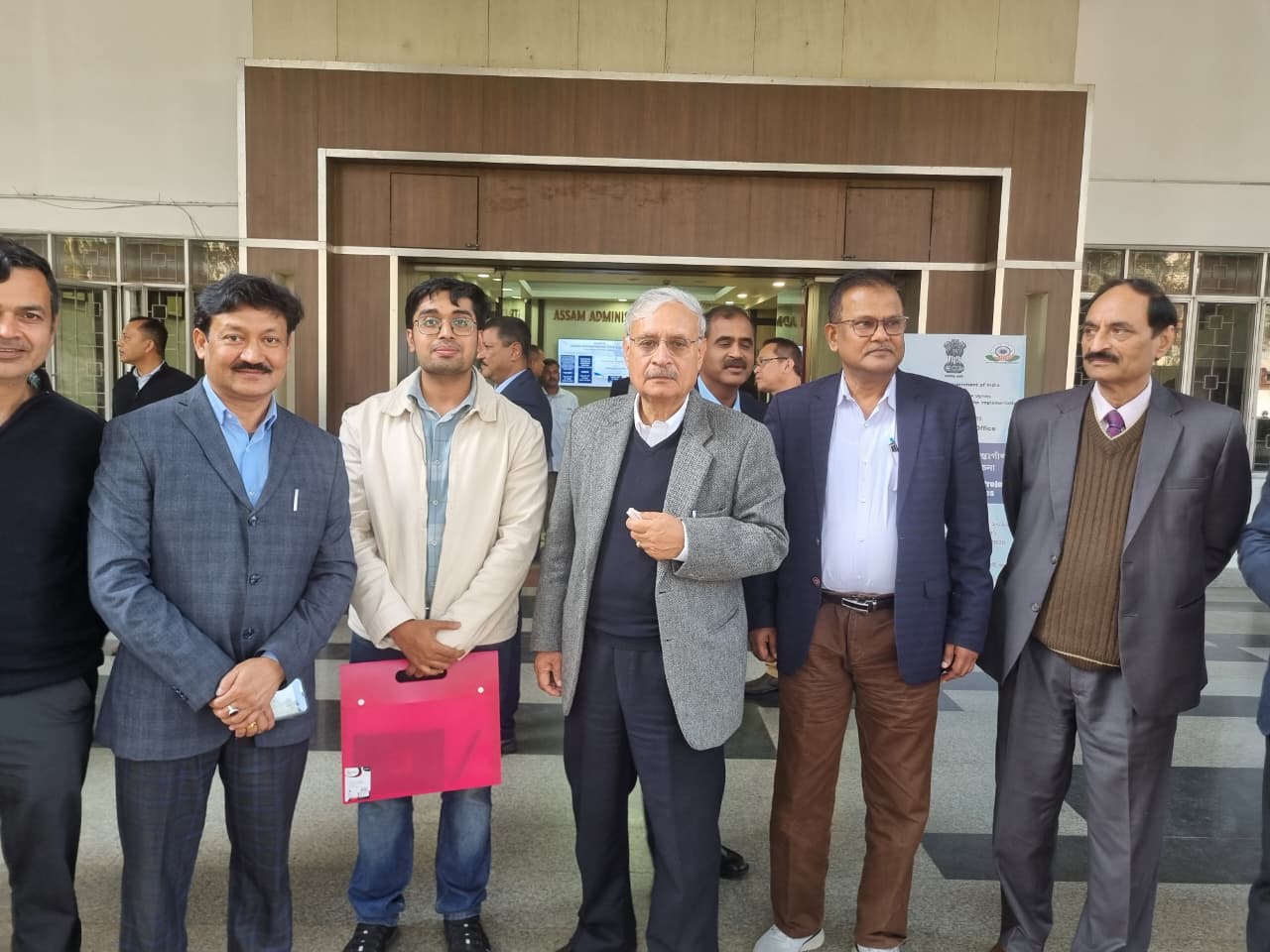 With Honble Minister Shri Rao Inderjit Singh, Ministry of Statistics Program Implementation