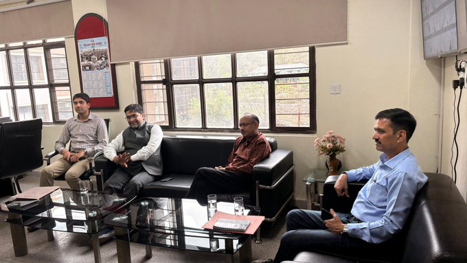 Telecom team visit to engineering college